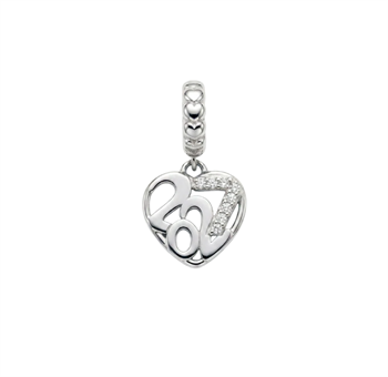 Christina Jewelry & Watches Year 2027 charm i sølv 4 mm